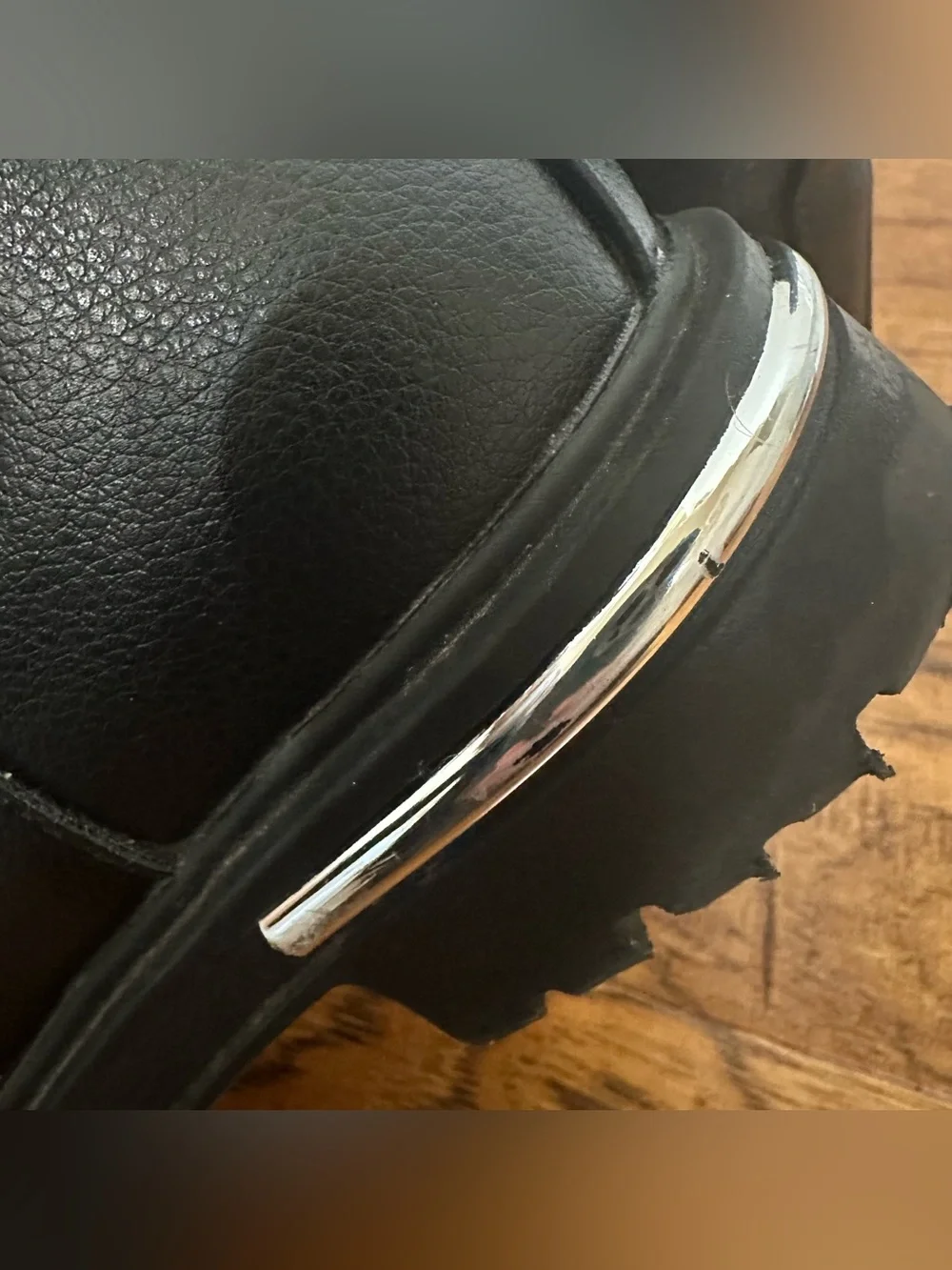 MIA Girls Black Ankle Boots Size 12M Rhinestone Bow Side Zip